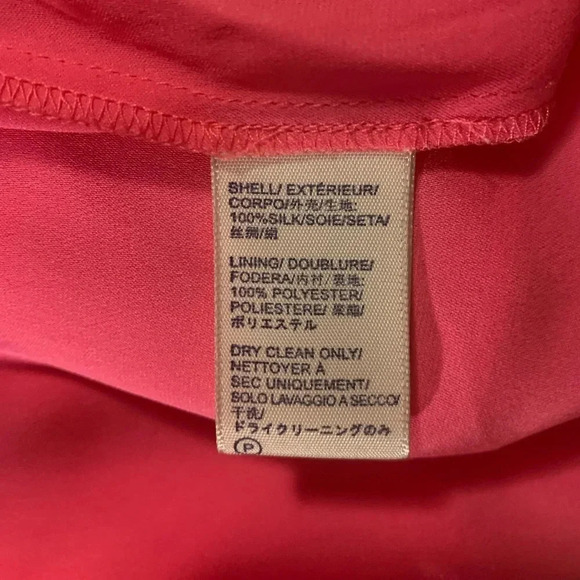 Rebecca Minkoff Belinda Pink Silk Halter Mini Dress Party Cocktail Evening - Picture 6 of 7